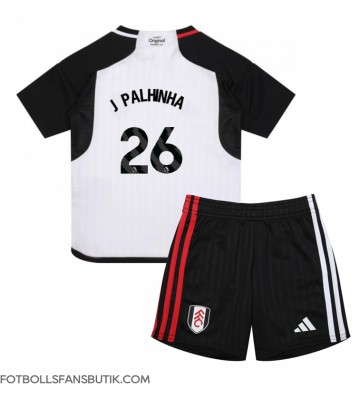 Fulham Joao Palhinha #26 Replika Hemmatröja Barn 2023-24 Kortärmad (+ Korta byxor)